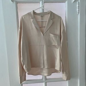 Babaton silky long sleeve blouse from Aritzia
